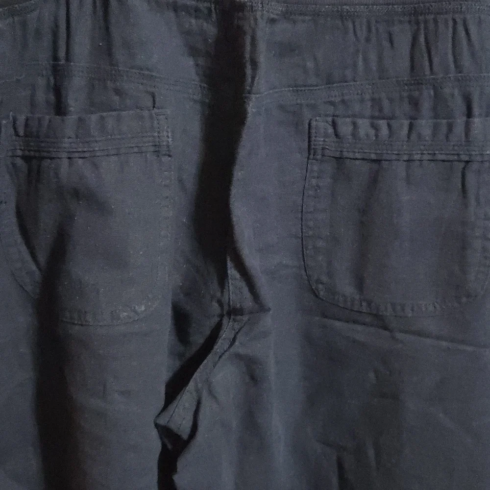 Per Se Women's Navy Wide Leg Pants Size 1X - Picture 4 of 6